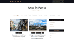 Desktop Screenshot of ants-in-pants.com